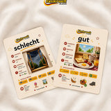 Adjectives & Opposites Cards – German adjectives and opposites cards for kids, activity example | Kinderwelt Akademie