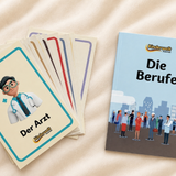 Jobs Flash Cards – German vocabulary flash cards for kids | Kinderwelt Akademie