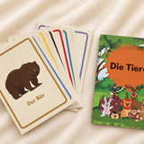 Animals Flash Cards – German vocabulary flash cards for kids | Kinderwelt Akademie
