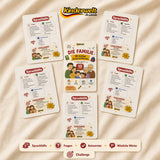 Family Conversation Cards – German conversation cards for kids, learning materials | Kinderwelt Akademie