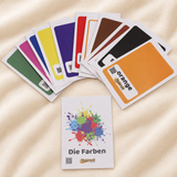 Colours Flash Cards – German vocabulary flash cards for kids | Kinderwelt Akademie
