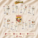 Hobbies & Free Time Conversation Cards – German conversation cards for kids, learning materials | Kinderwelt Akademie
