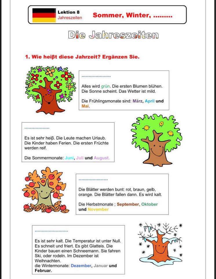 Kinderwelt German Activity Book – German learning book for kids, learning materials | Kinderwelt Akademie