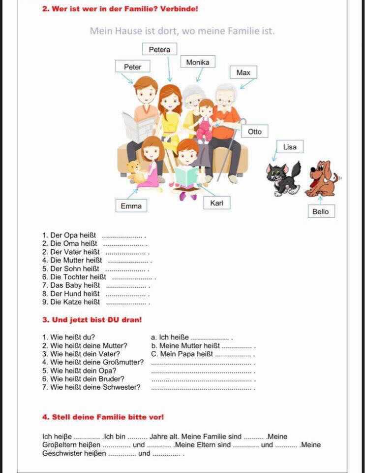 Kinderwelt German Activity Book – German learning book for kids, activity example | Kinderwelt Akademie