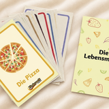 Food Flash Cards – German vocabulary flash cards for kids | Kinderwelt Akademie