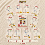 Introducing Yourself Conversation Cards – German conversation cards for kids, learning materials | Kinderwelt Akademie